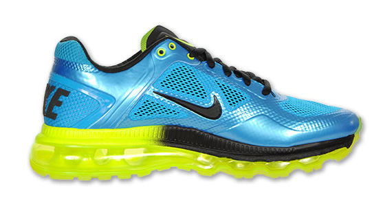 Nike Air Max Trainer 360 Breathe Blue Glow Volt Black 3