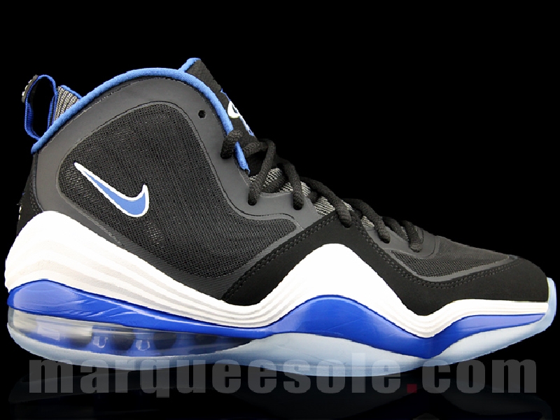 Nike Air Penny V White Black Game Royal 02