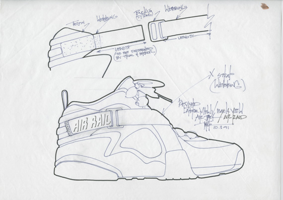 20 Years Of Nike Basketball Design: Air Raid (1992) 