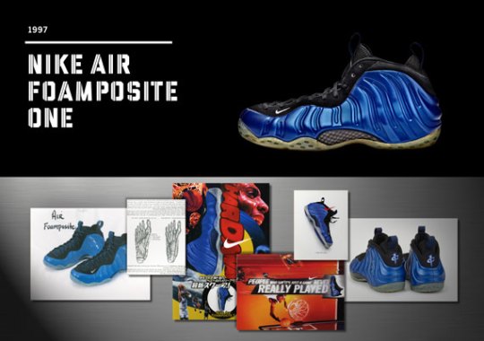 20 Years Of Nike Basketball Design: Air Foamposite One (1997)