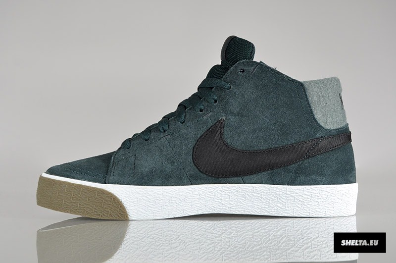 Nike Blazer Mid Lr Seaweed Black Dark Gum Brown 2
