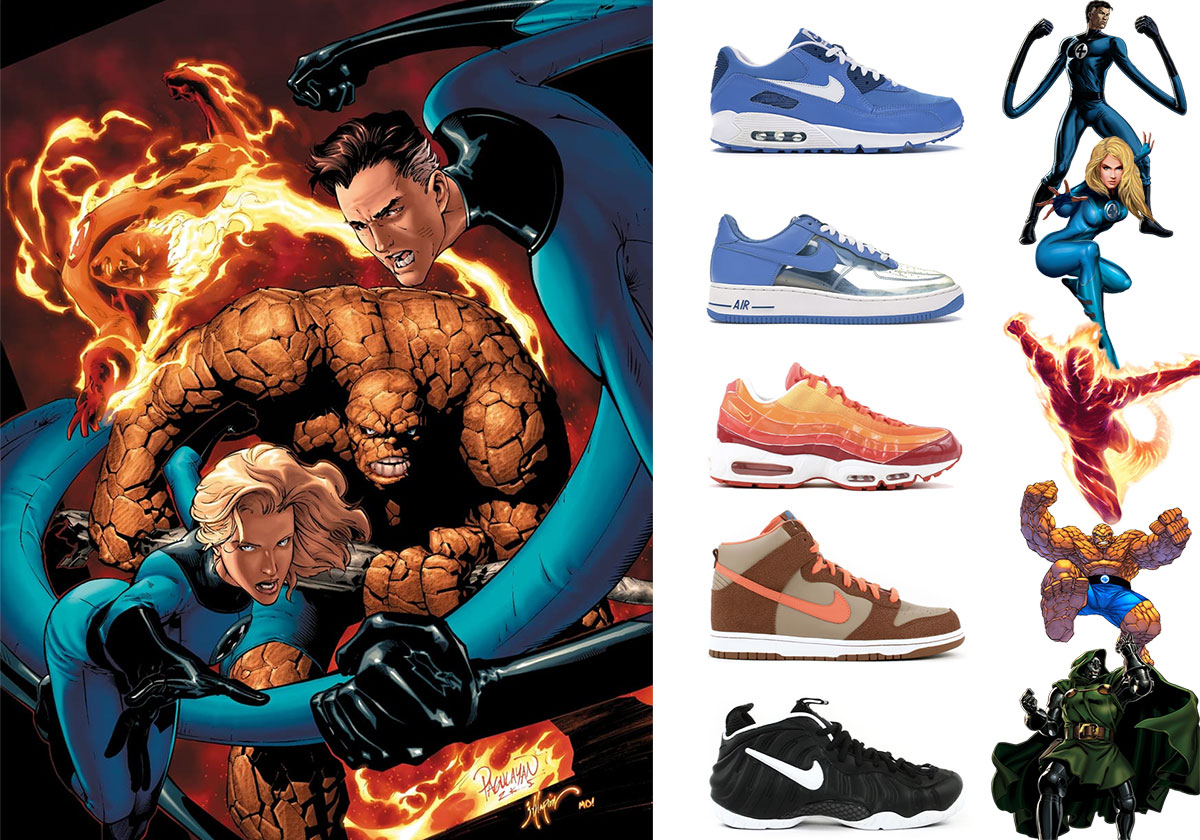 Air force 1 fantastic four best sale