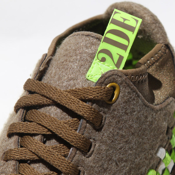 Nike Footscape Woven Chukka Motion Wool Brown Volt 3