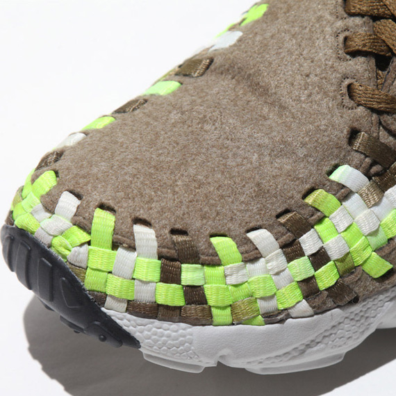 Nike Footscape Woven Chukka Motion Wool Brown Volt 4