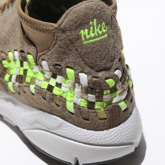 Nike Footscape Woven Chukka Motion Wool Brown Volt 5