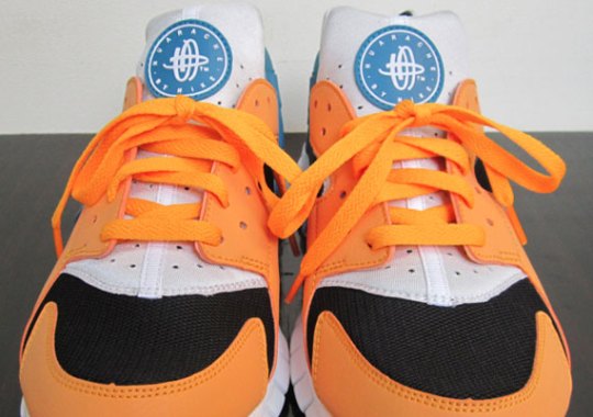 Nike Huarache Free Run “Industrial Orange”