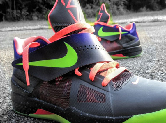 Nike Zoom KD IV "Un-Nerf" Customs By Mache