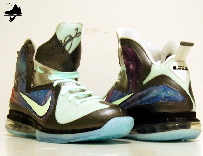 Nike Lebron 9 Brightest Galaxy Customs Gourmet Kickz 12