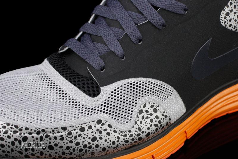 Nike Lunar Safari Fuse Black Anthracite Natural Grey Total Orange 4