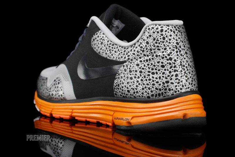 Nike Lunar Safari Fuse Black Anthracite Natural Grey Total Orange 5