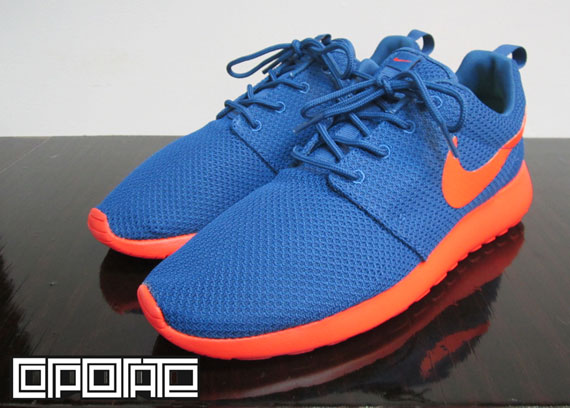 Nike Roshe Run - Dark Royal - Team Orange | Available - SneakerNews.com