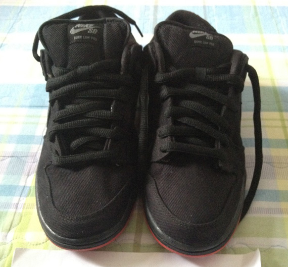 nike dunk sb low levis black denim