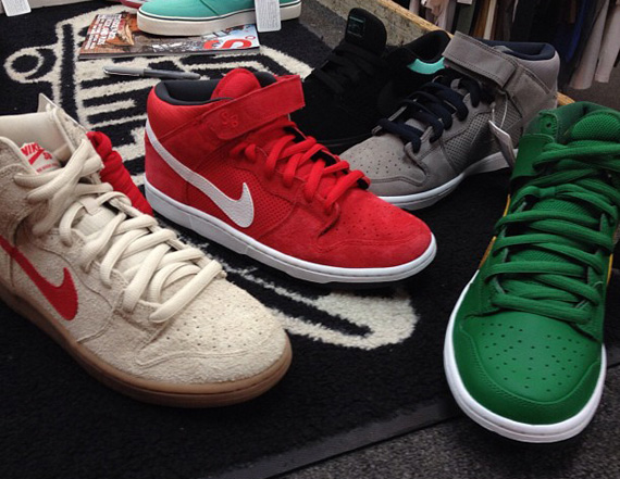 Nike Sb Dunk Mid High Spring 2013 Preview