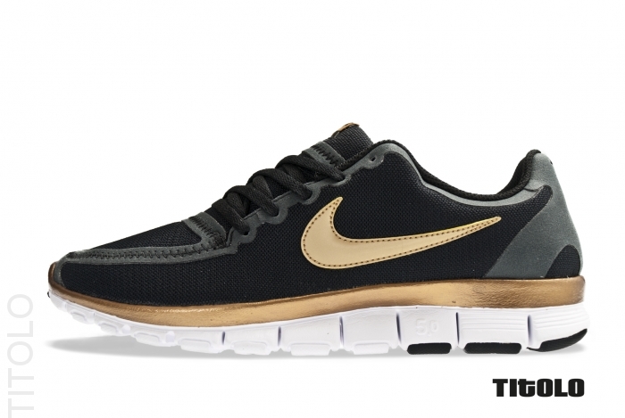 nike-wmns-free-5.0-v4-black-metallic-gold-white-2 Nike Wmns Free 5.0 V4 Black Metallic Gold White 2