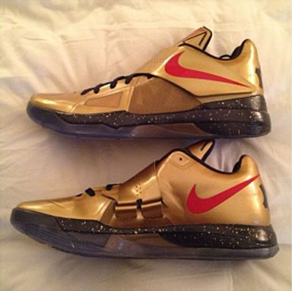 Nike Zoom Kd Iv Gold Medal Release Date 2