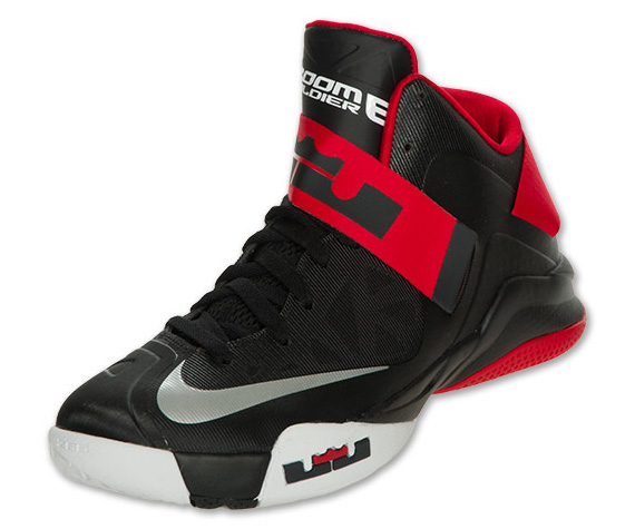 Nike Zoom Lebron Soldier Vi - Black - Red - White - Sneakernews.com