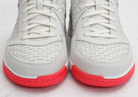 Nike5 Street Gato Woven QS - Summit White - Solar Red
