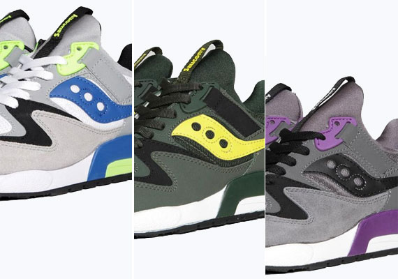 Saucony grid outlet 9000 grey purple