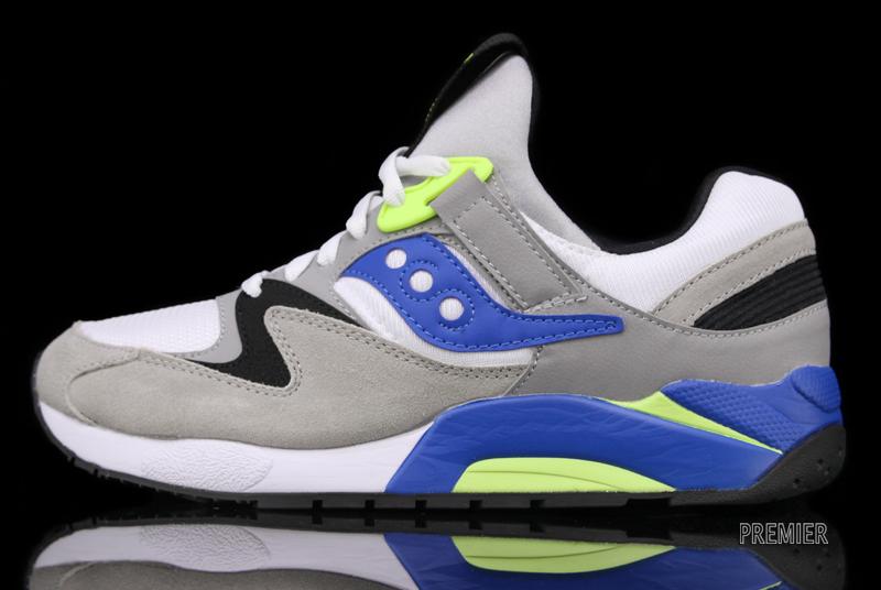 saucony-grid-9000-grey-blue-neon-1 Saucony Grid 9000 Grey Blue Neon 1