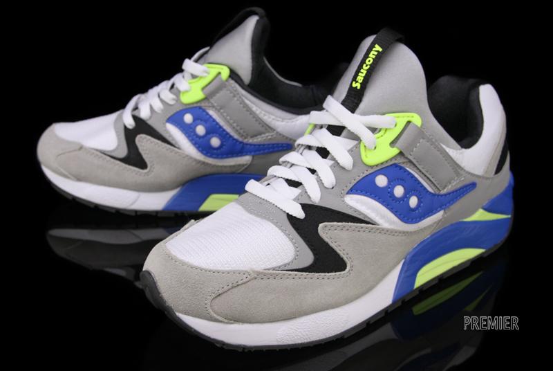 saucony-grid-9000-grey-blue-neon-2 Saucony Grid 9000 Grey Blue Neon 2