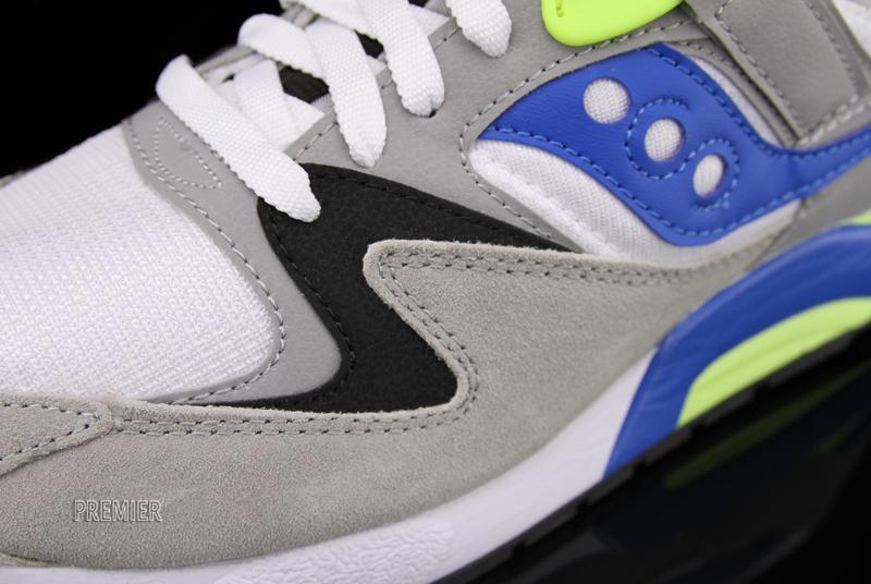 saucony-grid-9000-grey-blue-neon-4 Saucony Grid 9000 Grey Blue Neon 4