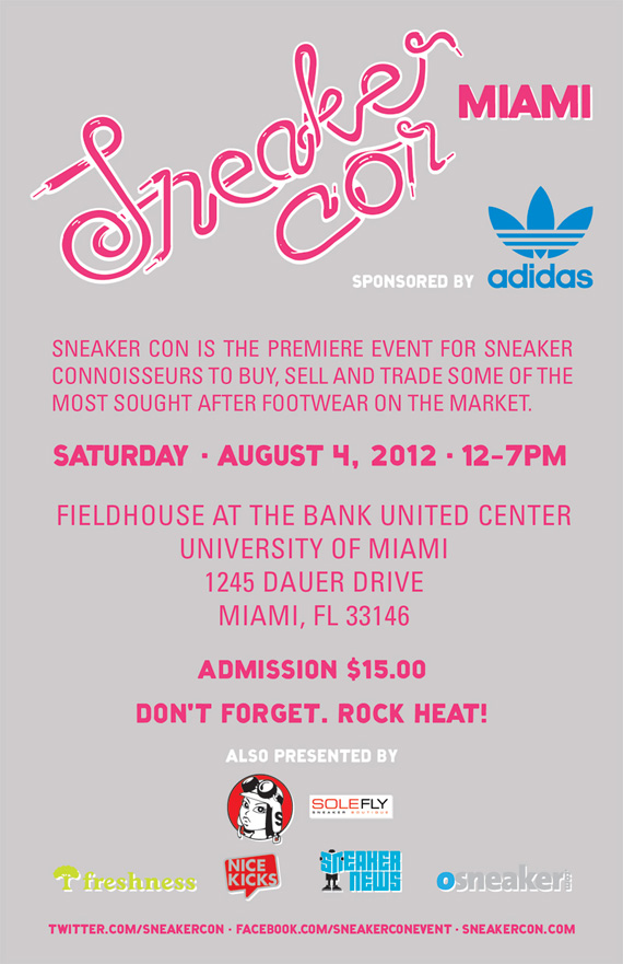 Sneaker Con Miami August 2012 Details