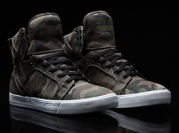 Supra Skytop "Camouflage" Canvas