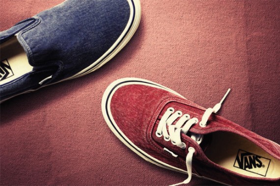 Vans Classic “Washed Canvas” Pack