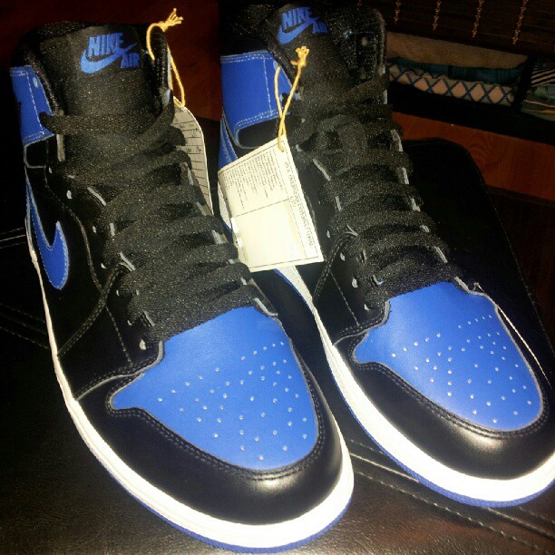 Air Jordan 1 Black Royal 2013