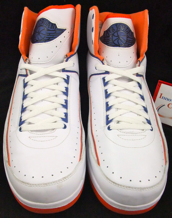 Air Jordan II - Fred Jones Game Worn Autographed PE - SneakerNews.com