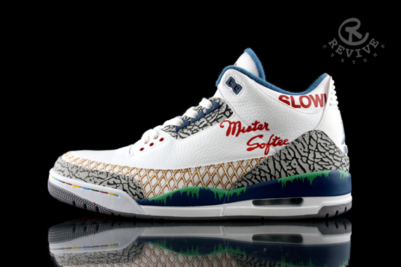 Air Jordan Iii Mr Softee 4