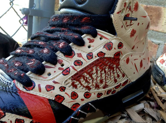 Air Jordan V “Nightmare on Elm Street” Customs By DeJesus