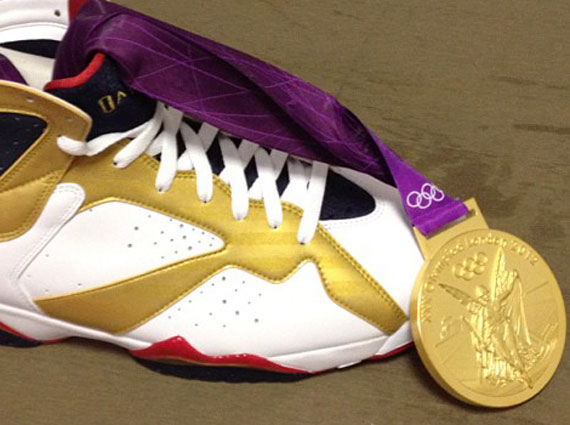 Air Jordan Vii Gold Medal Pe