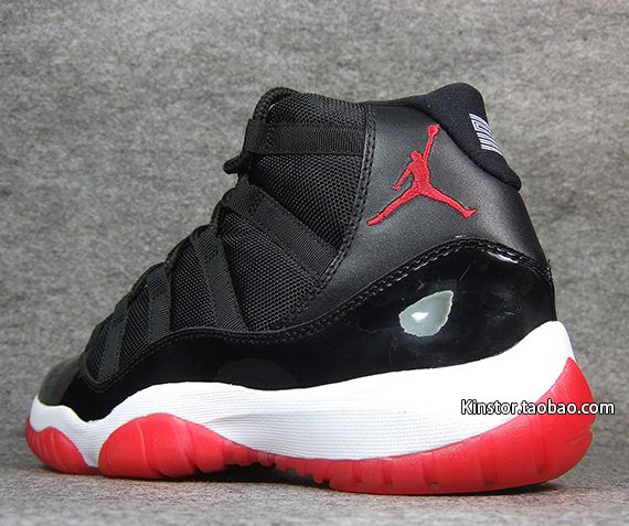 Air Jordan Xi Black Varsity Red White 06