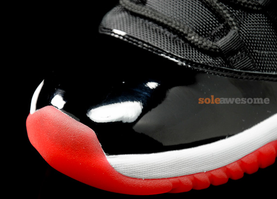 Air Jordan Xi Black Varsity Red White 5