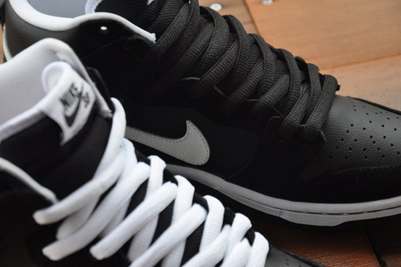 Black White Sb Dunk Hi 11