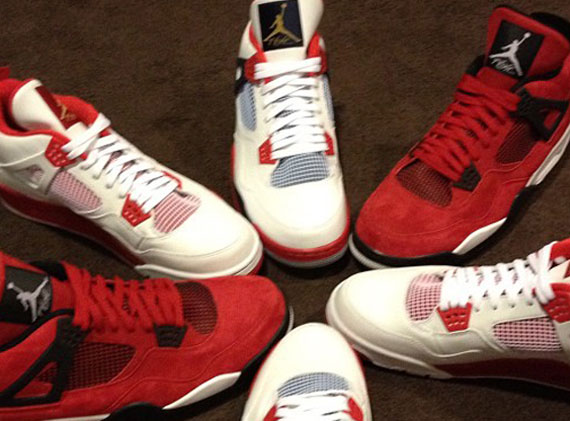 Carmelo Anthony Shows Off Air Jordan Iv Pe Collection 1