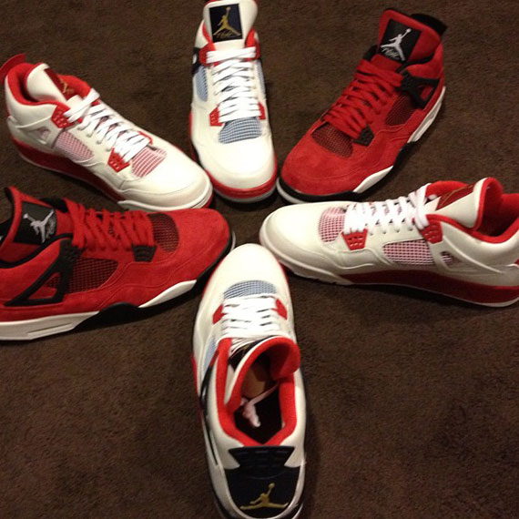 Carmelo Anthony Shows Off Air Jordan Iv Pe Collection 2