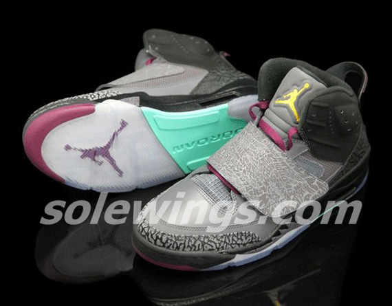 Dark Grey University Gold Bordeaux Jordan Son Of Mars 8