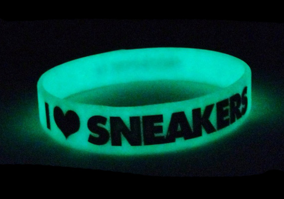 “I Love Sneakers” Wristbands