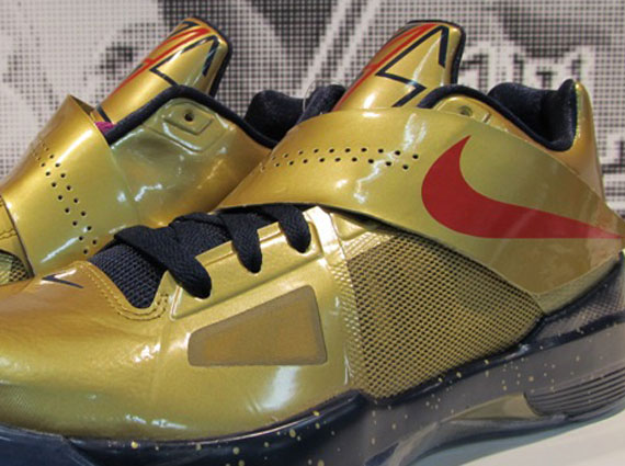 gold medal nike zoom kd iv