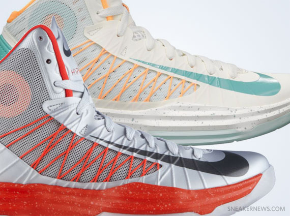 Nike Hyperdunk+ Sport Pack - August 2012 Colorways | Release Reminder