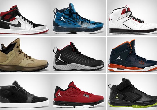 Jordan Brand October 2012 Footwear