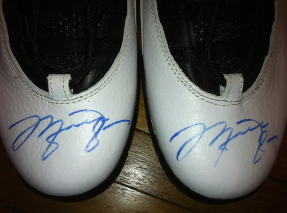 Air Jordan X "Chicago" - OG Autographed Pair on eBay