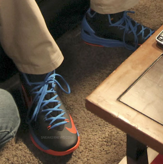 Kevin Durant Debuts Nike Zoom Kd V 5