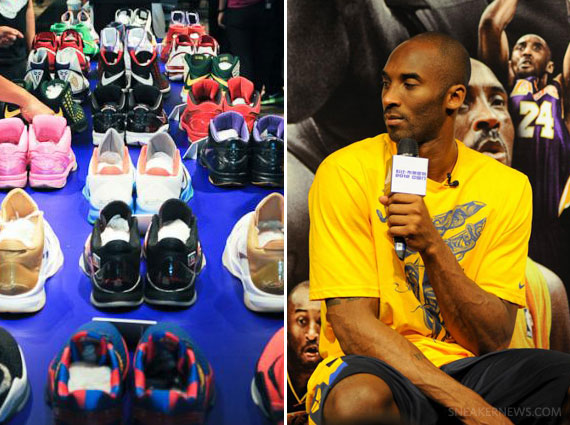 Kobe Bryant At Kicks Lounge