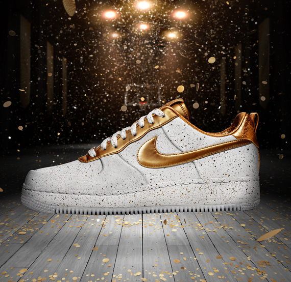 Nike Air Force 1 Low Gold Medal Pearl Collection 8