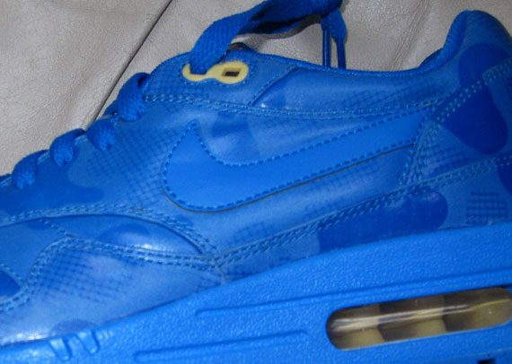 Nike Air Max 1 Blue Camo Unreleased Sample