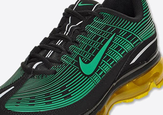 Nike Air Max 2006 Leather – Black – Storm Green – Speed Yellow