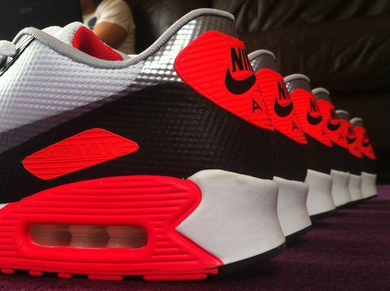 Nike Air Max 90 Hyperfuse "Infrared" - U.S. - SneakerNews.com
